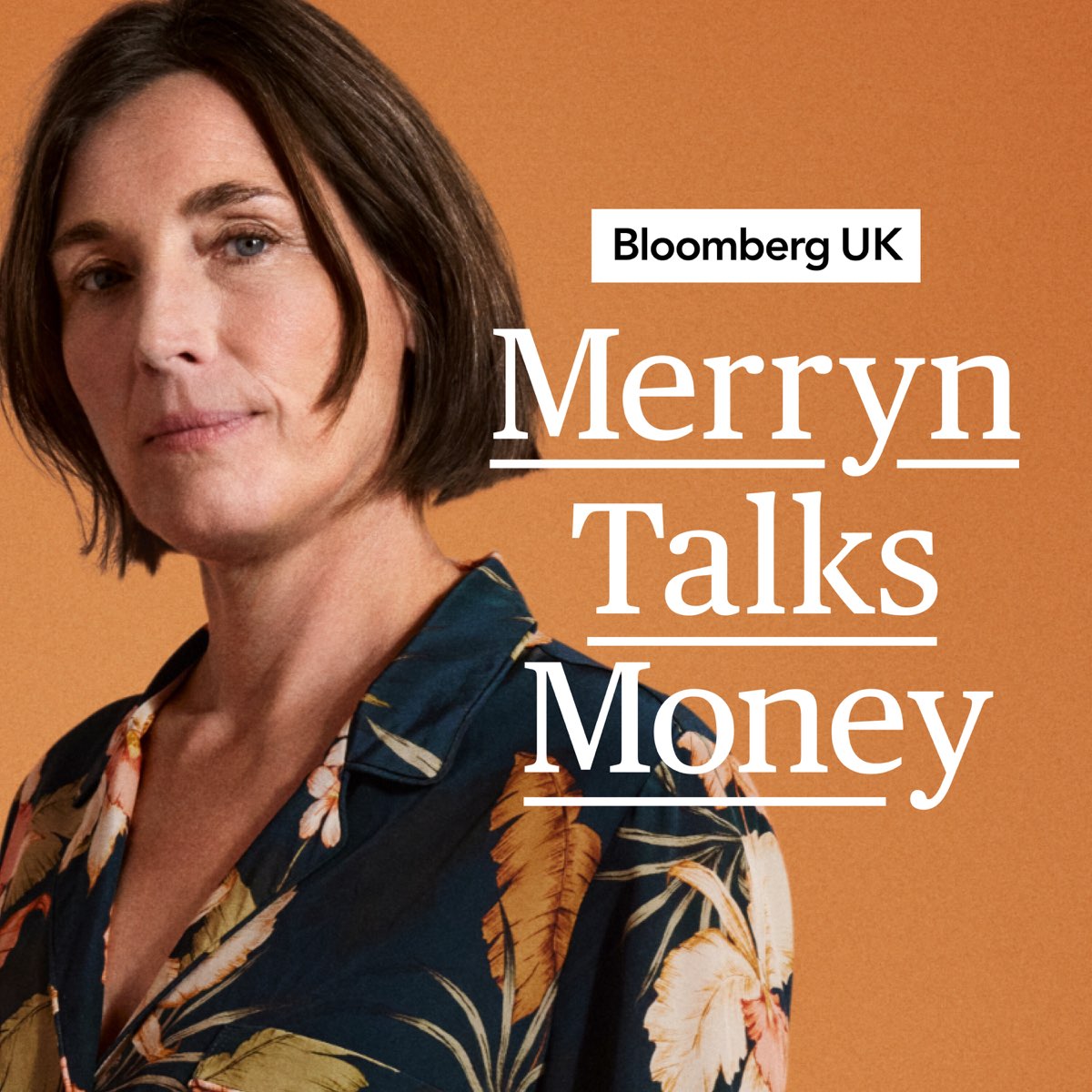Merryn Talks Money podcast cover featuring Merryn Somerset Webb