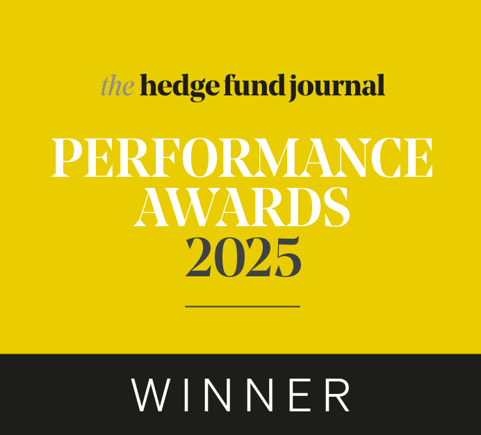 The Hedge Fund Journal Performance Awards 2025 winner